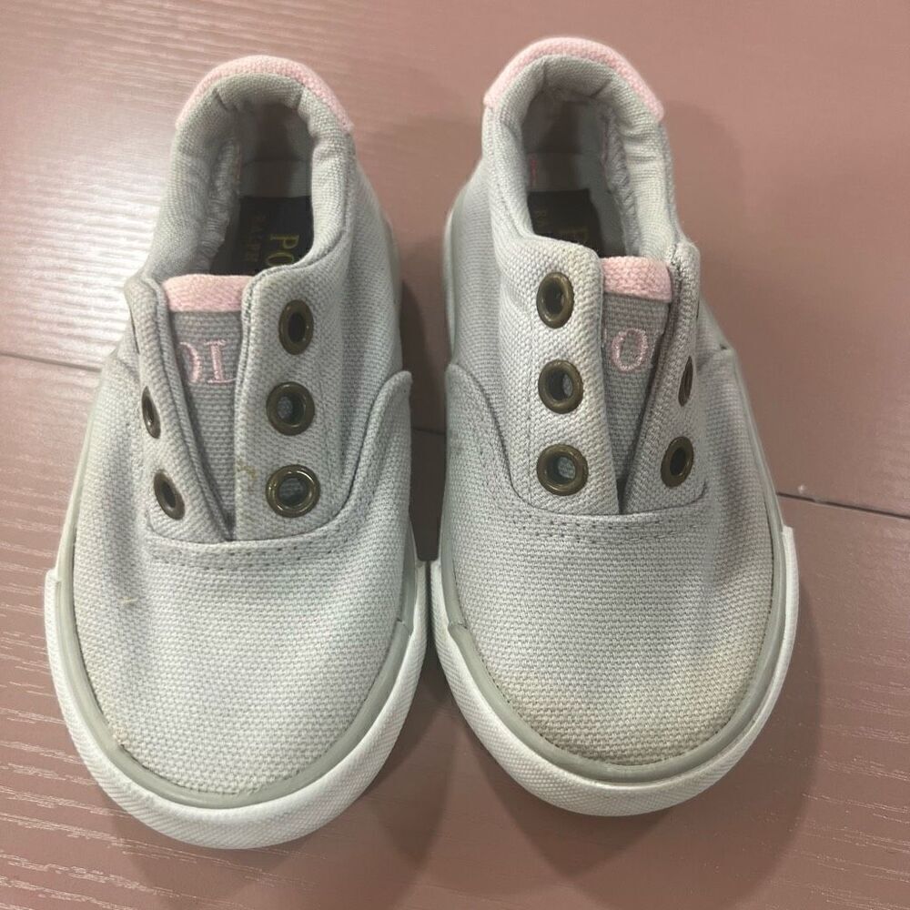 Ralph Lauren Polo Girls Baby Shoes